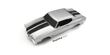 Kyosho 1/10 Chevy Chevelle SS 454 LS6 SilverPainted Body Fazer FZ02L FAB702SB image 0