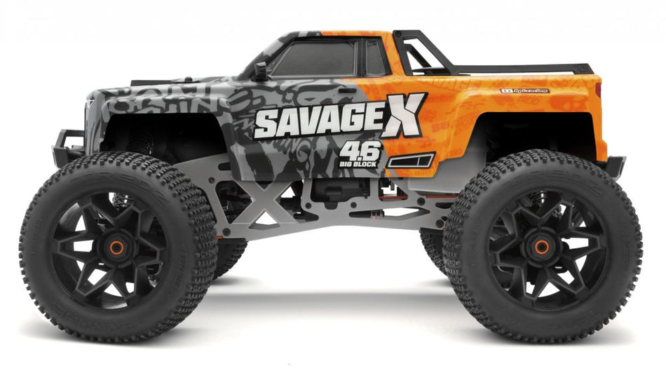 HPI Savage X 4.6 GT-6 1/8th 4WD Nitro Monster Truck 160100