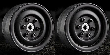 Gmade 1.9 " SR03 Beadlock Wheels Matte black 2pcs for 1.9inch Size Tire GM70184 image 0