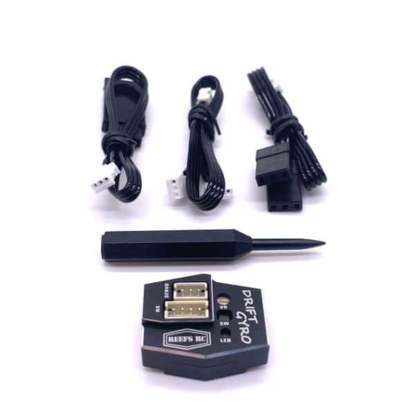 Reefs RC Drift Gyro for 1/10 and Mini Scale RC Drift Cars Black REEFS142 image 1