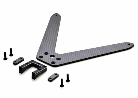 Exotek Losi TLR 22s Pro Rear Aluminum &amp; Carbon Body Mount Set EXO2066 2066 image 0