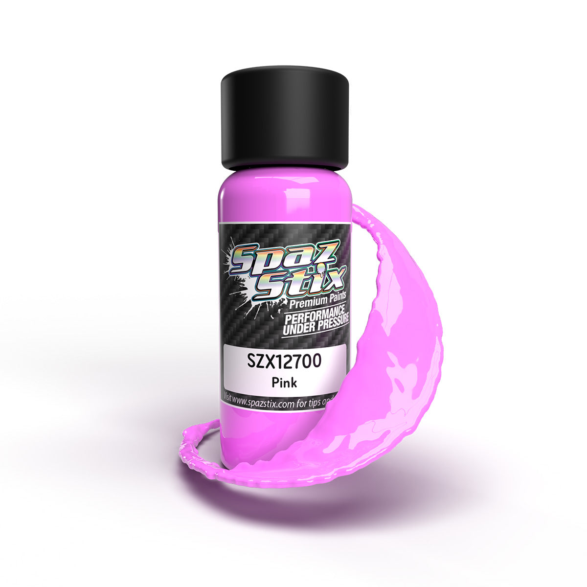 Spaz Stix Pink Orange Airbrush Ready Paint 2oz Bottle SZX12700 12700 image 0