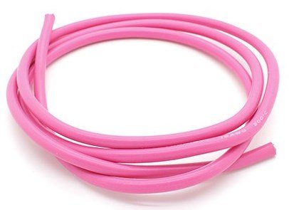 Pink 12awg Silicone Wire 3 feet (3′) image 0