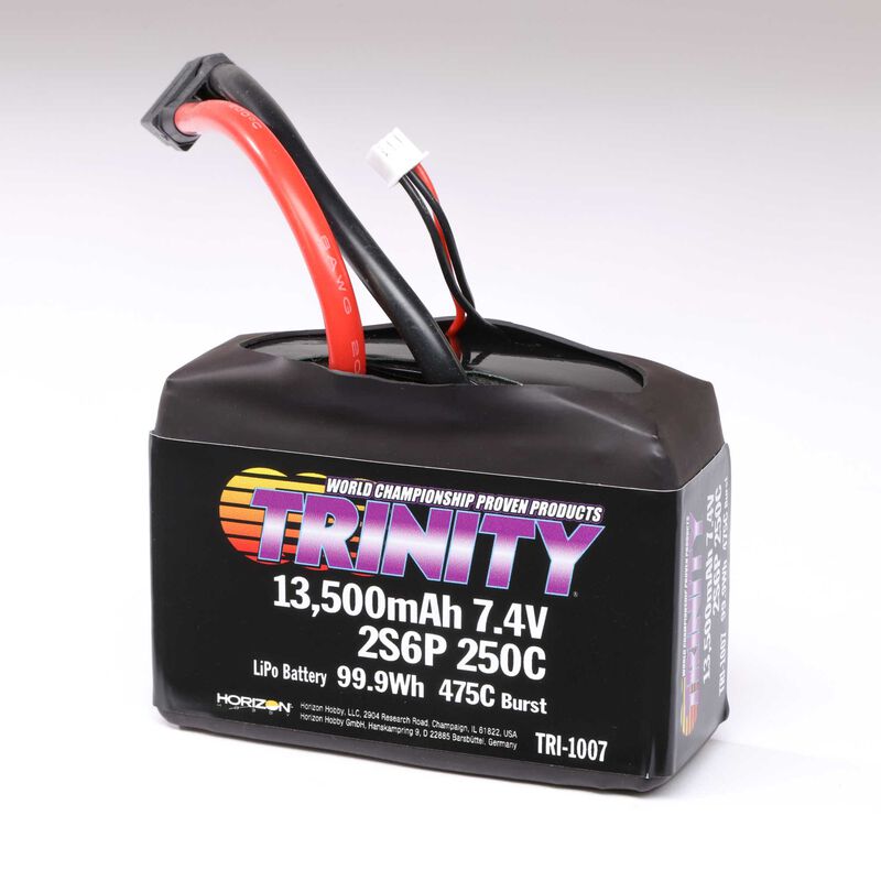 Trinity Revtech Eliminator 13500mah 475c 2s6p Drag Racing Lipo Battery TRI-1007 image 0