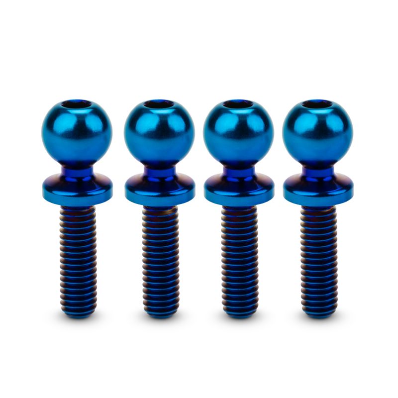 Jconcepts 5.5 x 10mm Titanium Ball-Stud Blue 4pc B7 B6 T6 SC6 DR10 SR10 51341 JCO51341 image 0