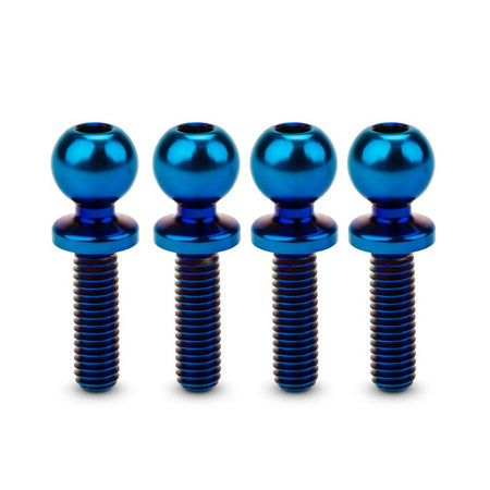 Jconcepts 5.5 x 10mm Titanium Ball-Stud Blue 4pc B7 B6 T6 SC6 DR10 SR10 51341 JCO51341 image 0