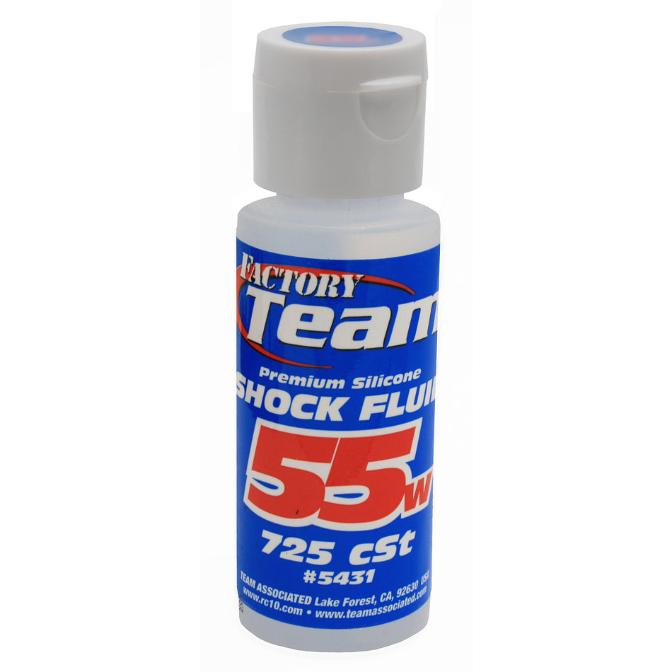 Team Associated Factory Team 55wt 725 cst Silicone Shock Oil 2oz ASC5431 5431 image 0
