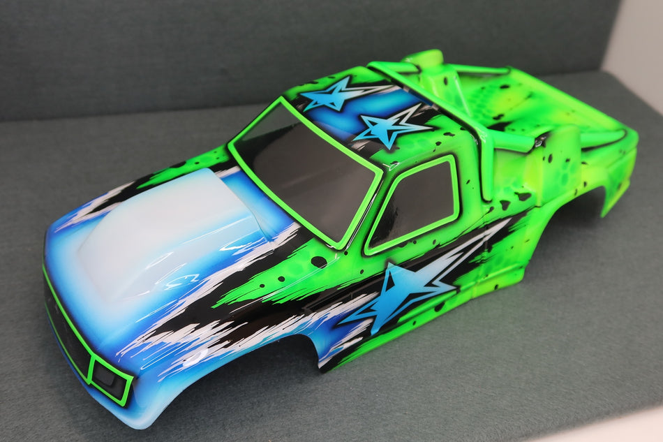 Ron's Reserve Custom Airbrush Painted Body Team Associated RC10T Stadium Truck