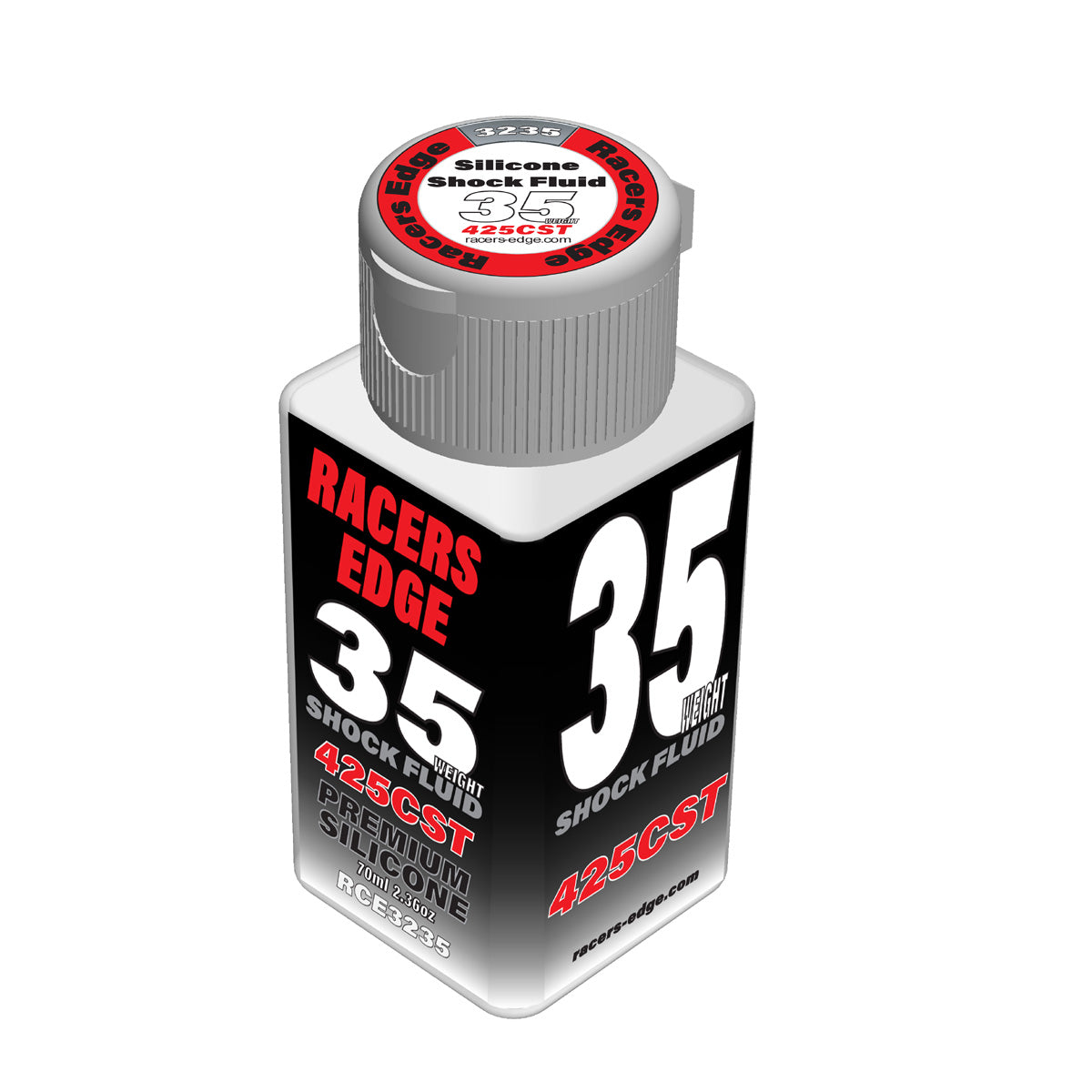Racers Edge 35 Weight Silicone Shock Oil 425cst 70ml Ez Pour Bottle RCE3235 3235 image 0