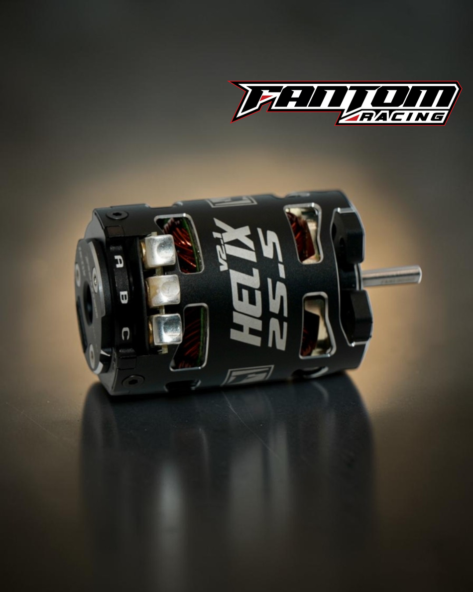 Fantom Helix V2.1 25.5 Turn Brushless WORKS Motor (ROAR Approved) FANSP21255W
