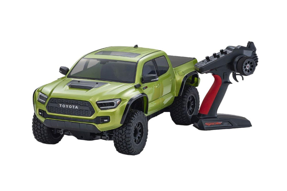 Kyosho 1/10 2021 Toyota Tacoma TRD Pro Electric Lime 4WD KB10L Readyset 34703T2 image 0
