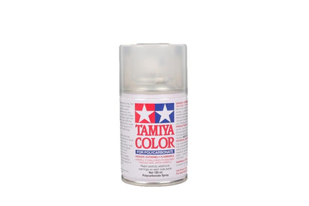 Tamiya Polycarbonate Lexan Paint PS-55 Flat Clear Coat Spray Can TAM86055 86055 image 0