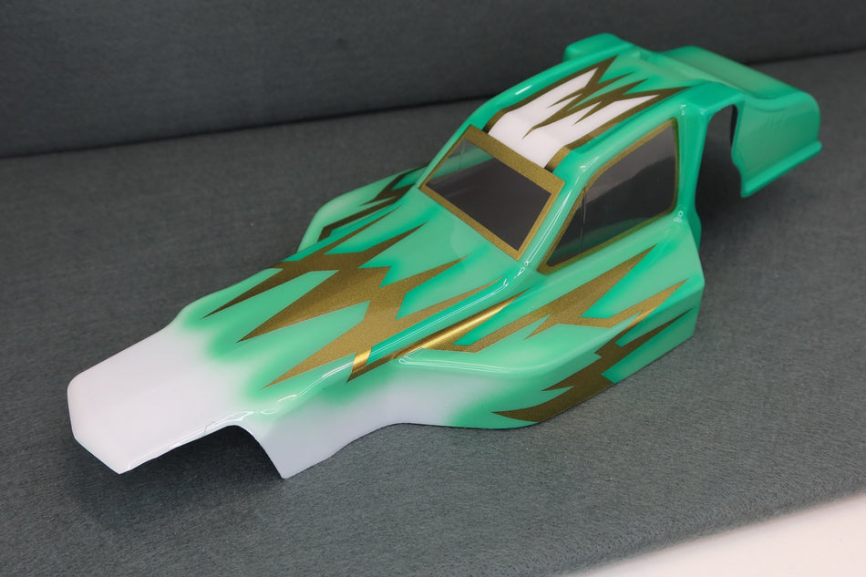 Ron's Reserve Series Custom Airbrush Painted Body for Team Associated RC10 Buggy