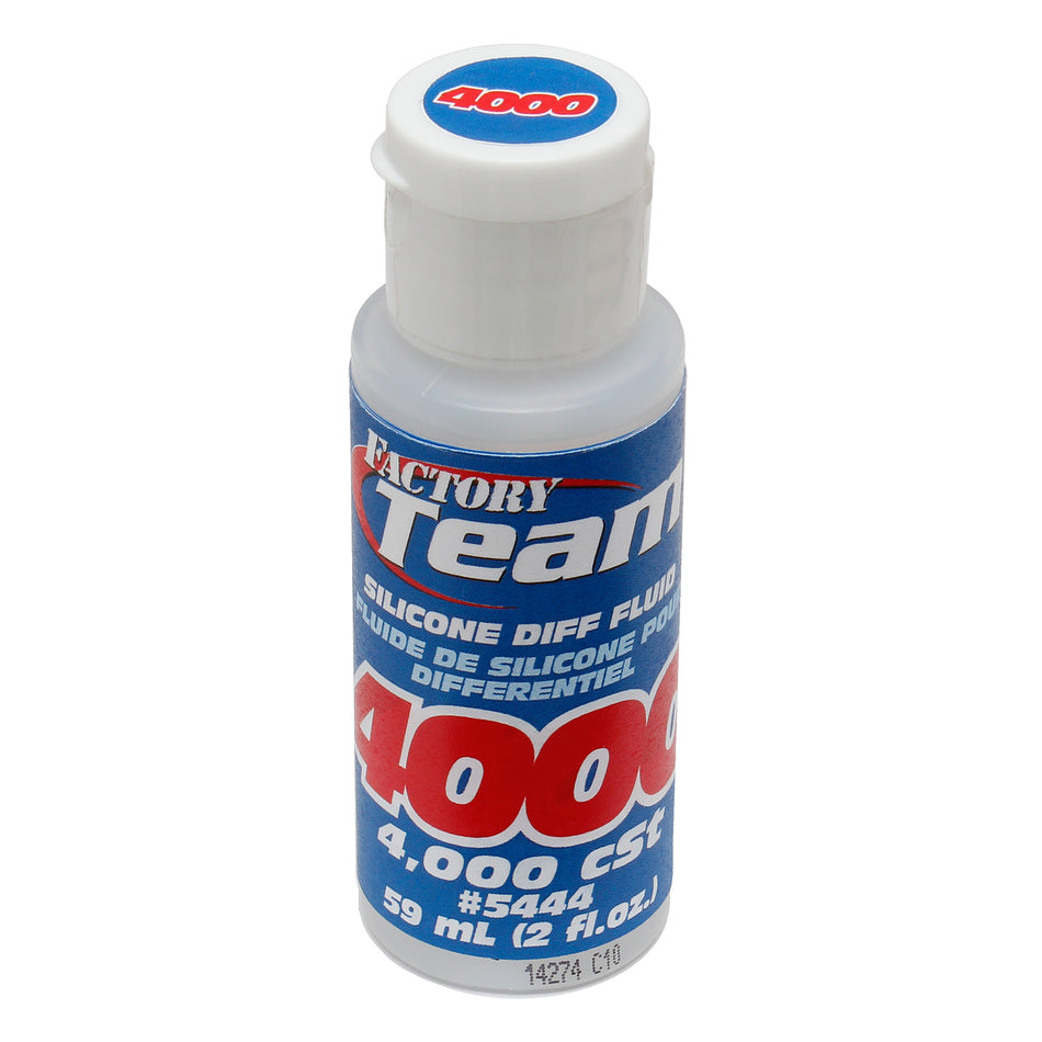Team Associated Factory Team 4,000wt (cst) Silicone Diff Fluid 2oz ASC5444 5444 image 0