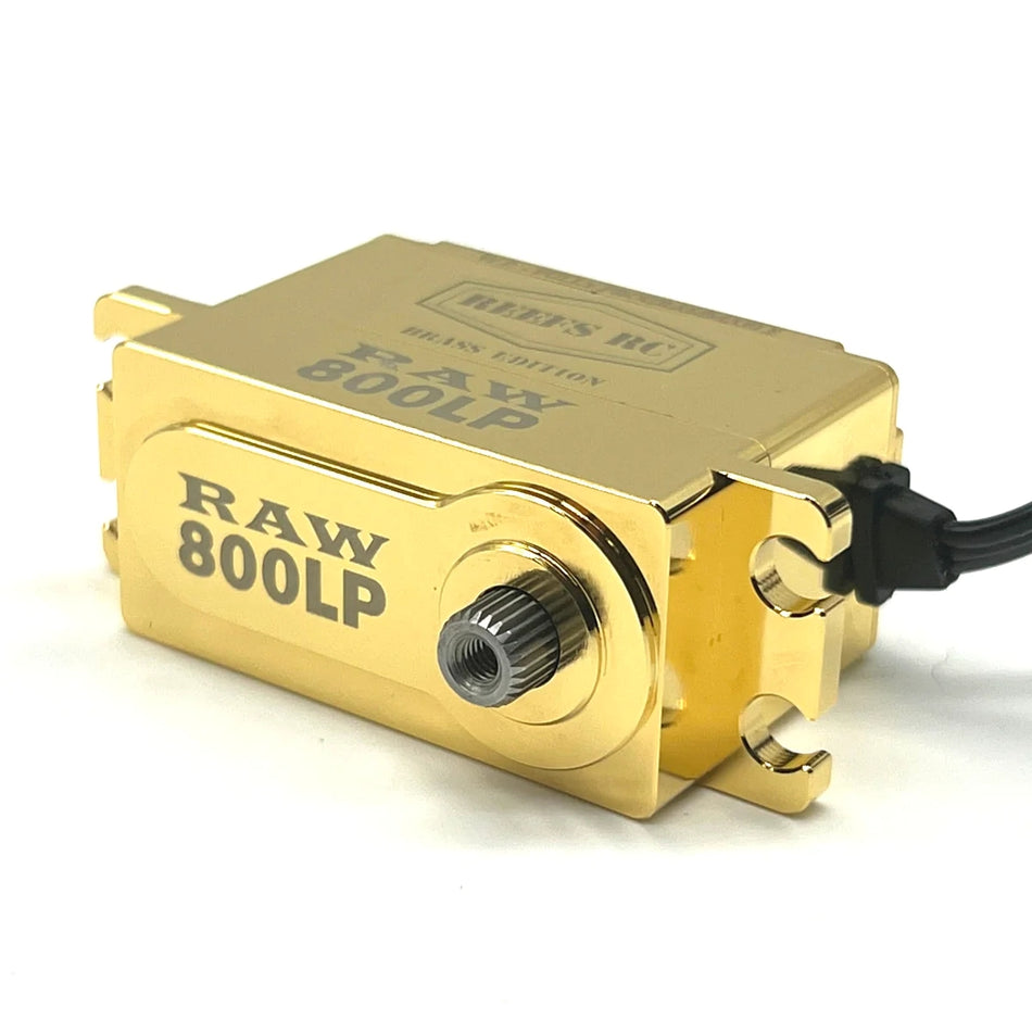 Reefs RAW 800 LP Brass Edition Brushless Low Profile Servo REEFS160 image 0