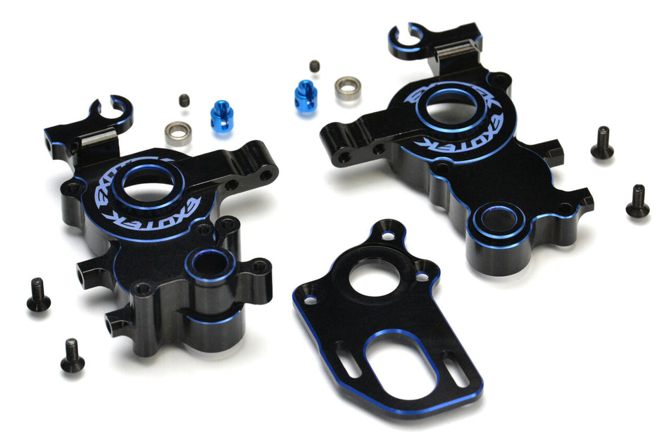 Exotek B6 Aluminum Drag Gearbox w/ Motor Plate and Sway Bar Mounts EXO2094 2094 image 0