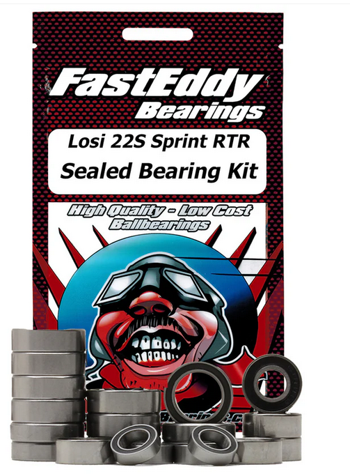 FastEddy Sealed Bearing Kit for Losi 1/10 22s Sprint Car TFE9610