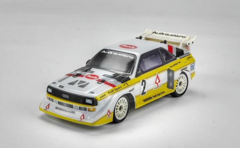 Carisma GT24 2.0 Audi Sport Quattro S1 1985 1/24 Scale 4WD Brushless RTR 91968 image 1
