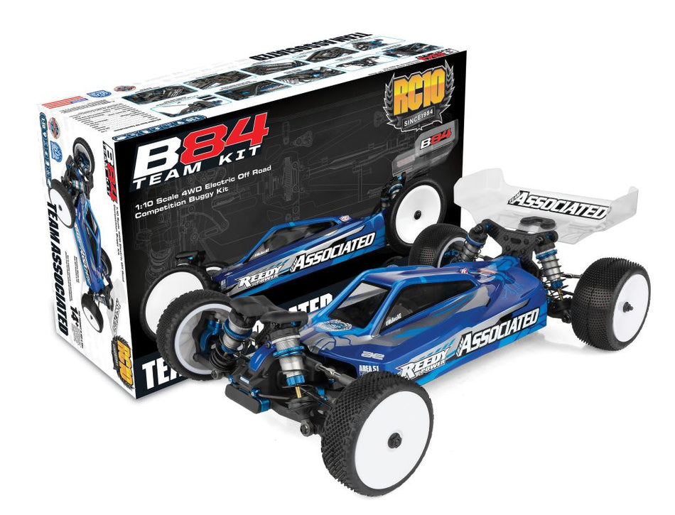 Associated RC10B84 (B84) 4wd Buggy Team Kit ASC90050 90050 Open Box