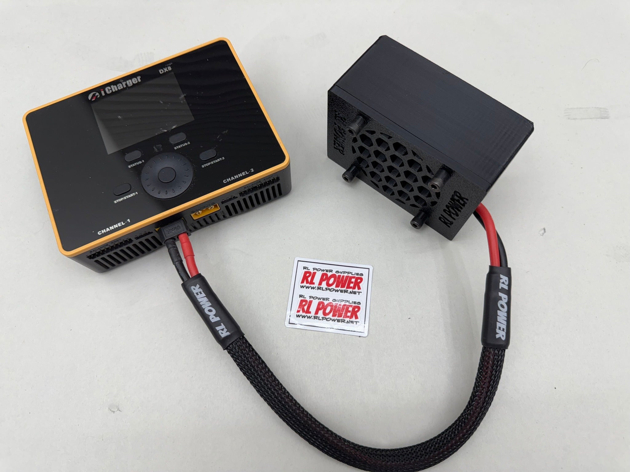 RLPower iCharger Discharge Box w/XT60 for DX8 and DX6 Chargers
