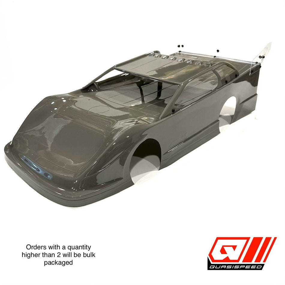 Quasi Speed Aero 1 Typhoon Dirt Late Model Body 1/10 Scale ERO-0250 image 0