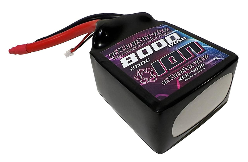 Excelerate ION 2S 2S6P 200C Drag Race LiPO (7.4V/8000mAh) w/QS8 CG XCE-4030 image 0