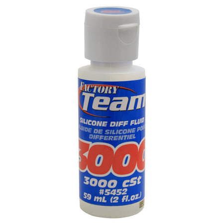 Team Associated Factory Team 3,000wt (cst) Silicone Diff Fluid 2oz ASC5452 5452 image 0