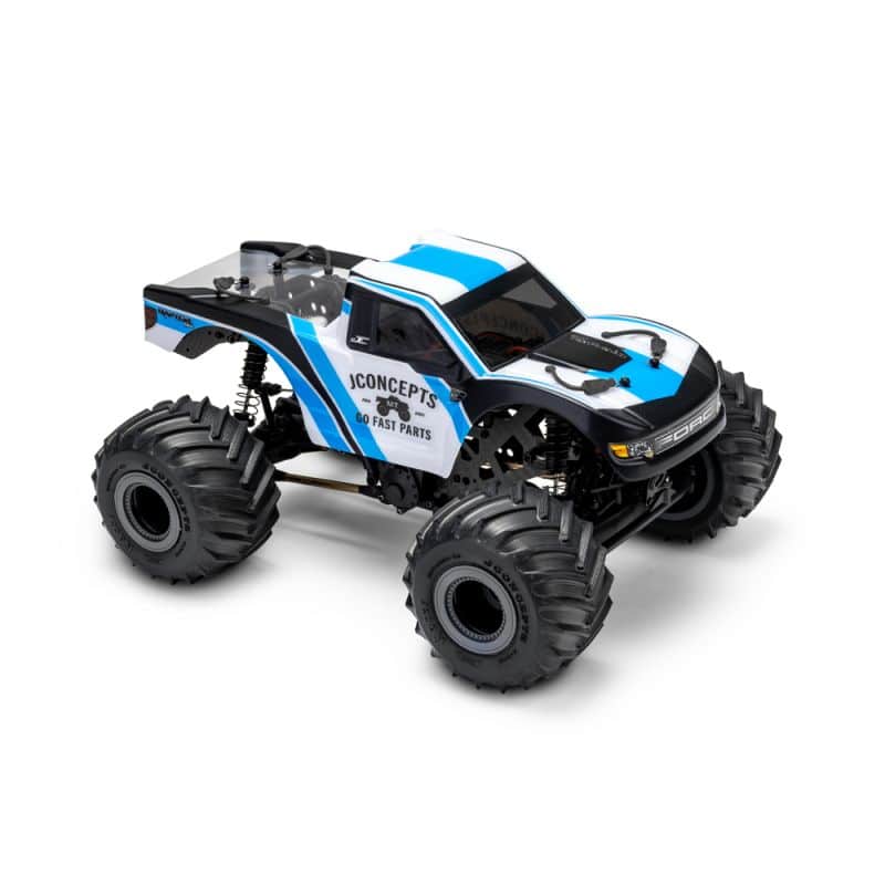 Jconcepts 2010 Ford Raptor Clear Body Fits Mini LMT w/JC #5230 Body Mounts 0622 image 0