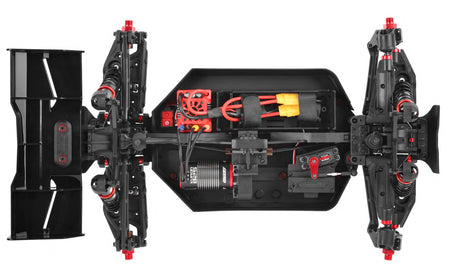 Team Corally Asuga XLR 6S Large Scale Racing Buggy RTR Red COR00288-R image 1