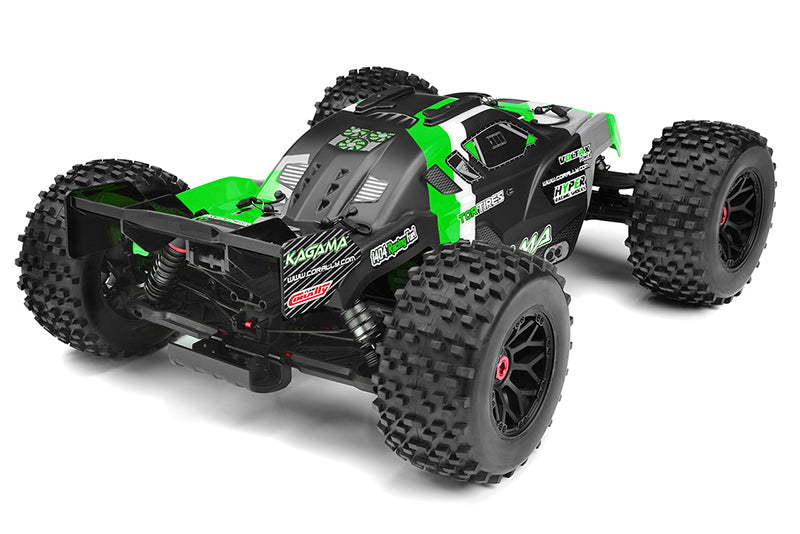 Team Corally Kagama XP 6S Monster Truck Roller Chassis Green COR00474-G image 1