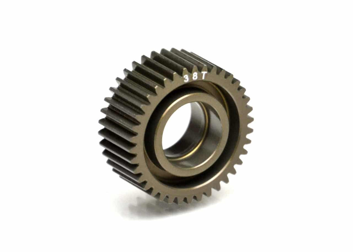 Exotek Losi TLR 22 5.0 Aluminum 38t Idler Gear Laydown EXO2048 2048 image 0