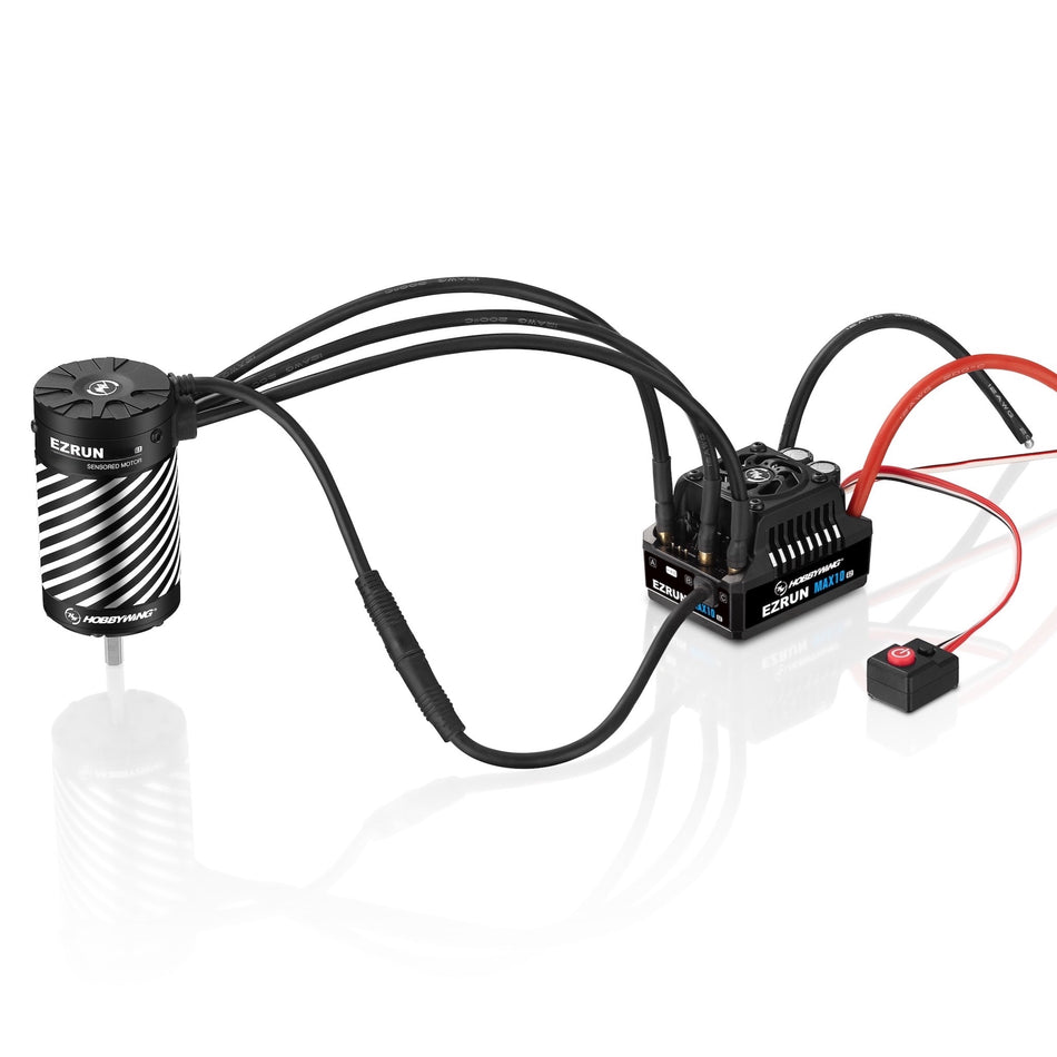 Hobbywing EZRun MAX10 G2 140A ESC Combo w/2400kv 3665SD Brushless Motor 38020343 image 0