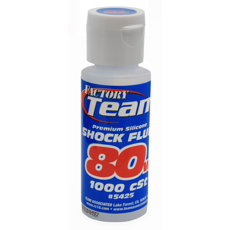 Team Associated Factory Team 80wt (1000 cst) Silicone Shock Oil 2oz ASC5425 5425 image 0