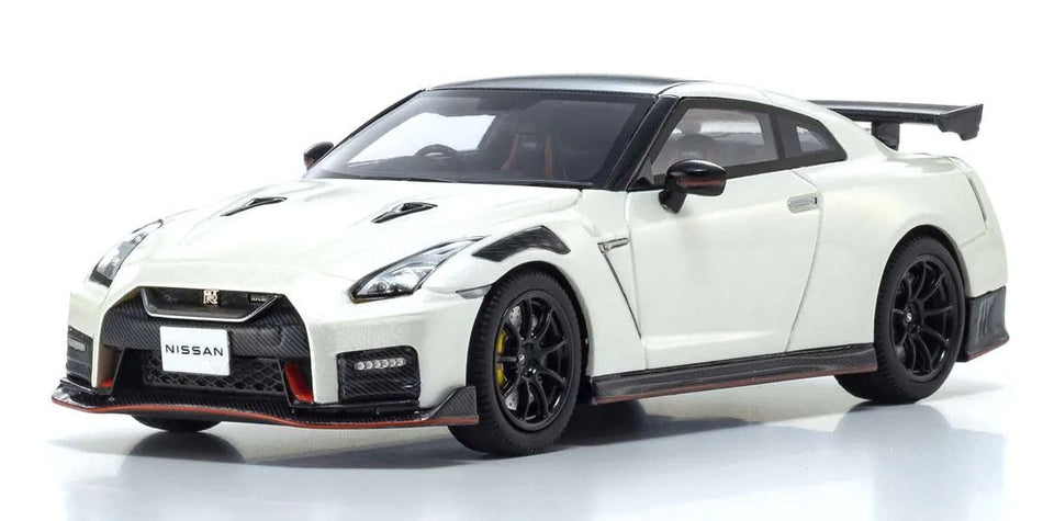 Kyosho 1/43 Scale Nissan GT-R NISMO 2022 (White) KSR43108W image 0