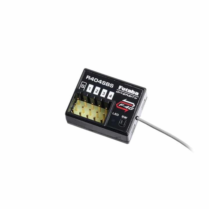 Futaba R404SBS F-4G T-FHSS 4-Channel 2.4Ghz Telemetry Receiver FUT01102364-1 image 0