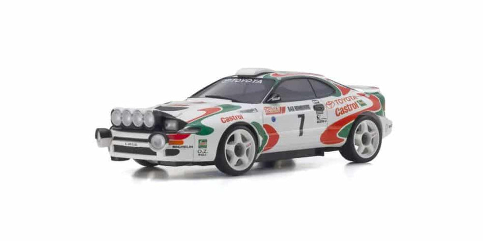 Kyosho ASC MA-020N Toyota Celica Turbo 4WD No.7 WRC 1993 Juha Kankkunen MZP481JK image 0