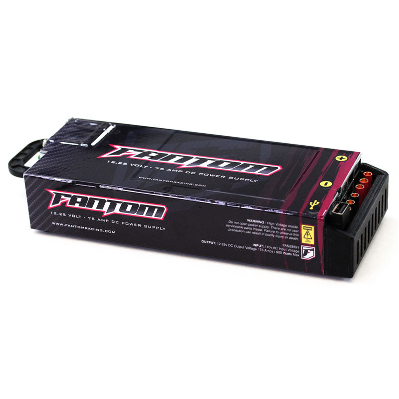 Fantom 12 Volt DC POWER SUPPLY – 75 Amp / 900 Watt – with USB FAN28591 image 0