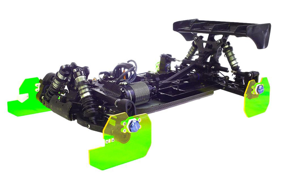 720Spin 1/8 Scale Buggy Chassis Universal Setup Station (Front and Rear) Green image 0