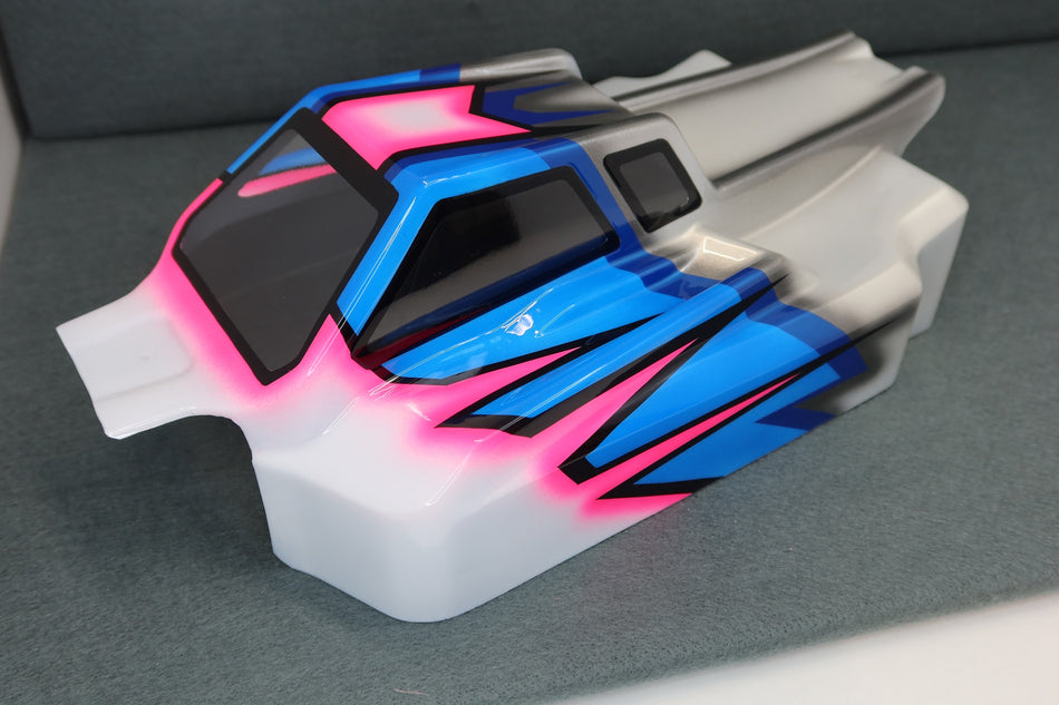 Ron's Reserve Series Custom Airbrush Painted Body RC8B4E RC8B4.1e RC8B4.2e Buggy