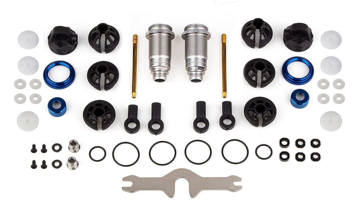 Team Associated V2 12x23mm Threaded Front Shock Kit DR10 &amp; SR10 ASC72031 72031 image 0