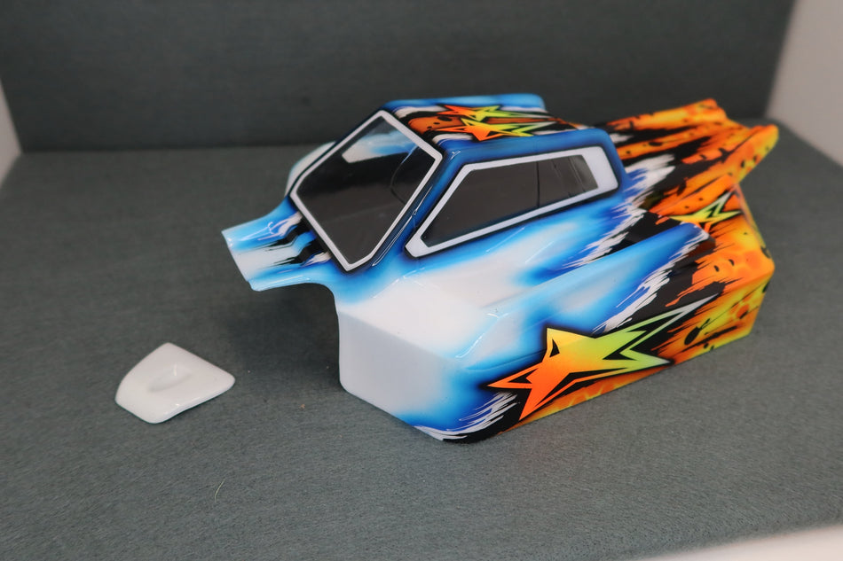 Ron's Reserve Series Custom Airbrush Painted Body RC8B4.1 RC8B4.2 Nitro Buggy