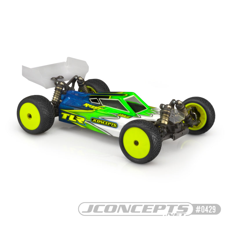 JConcepts 0429L S2 Buggy Body for TLR 22X-4 w/ S-Type wing JCO0429L image 1