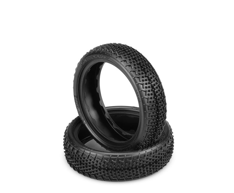 Jconcepts Fuzz Bite Low Profile Front Tire Slim 2.2 Buggy Pink Compound 3165010 image 0