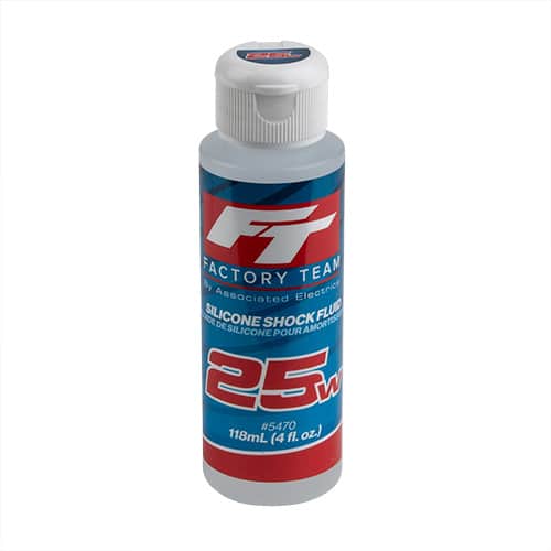 Team Associated FT Shock Fluid Oil 27.5wt 313 cst Large 4oz bottle ASC5471 5471 image 0