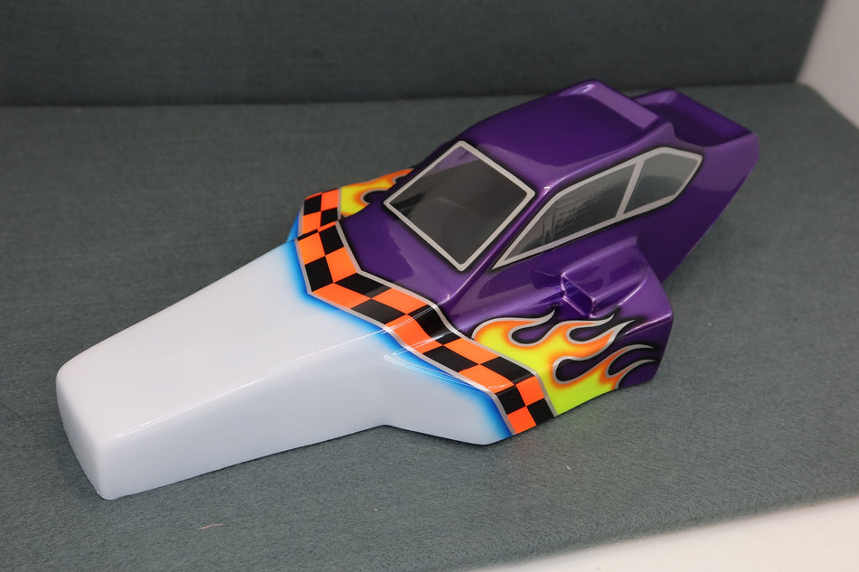 Ron's Reserve Series Custom Airbrush Painted Body for Team Associated RC10 Buggy