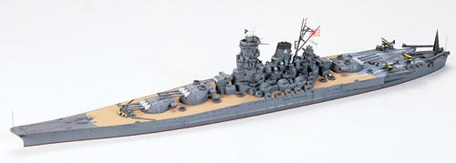 Tamiya 1/700 Japanese Battleship Yamato Plastic Model Kit TAM31113 31113 image 0