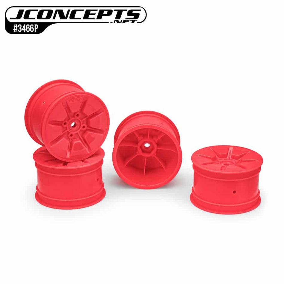 Jconcepts Pioneer REAR 2wd 4wd 2.2 Buggy Wheel Pink 3466P JCO3466P image 0