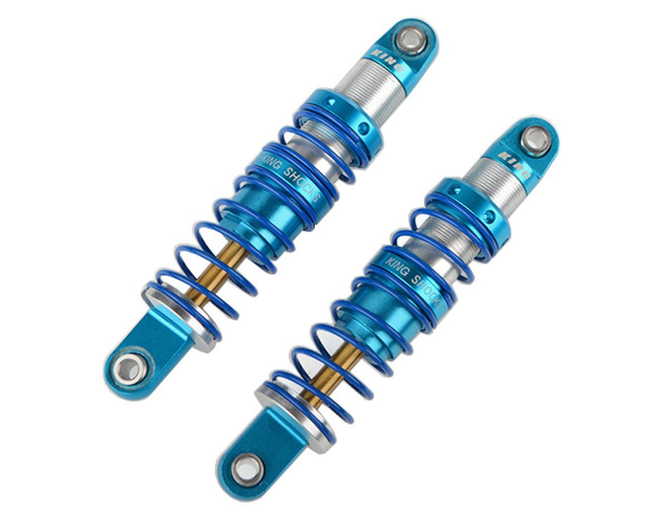 RC4WD King Off-Road Racing Shocks (Silver/Blue) (2pc) (70mm) Z-D0062