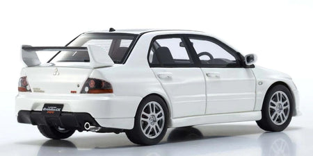Kyosho 1/43 Scale Mitsubishi Lancer Evolution IX MR (White) DieCast KSR43111W image 1