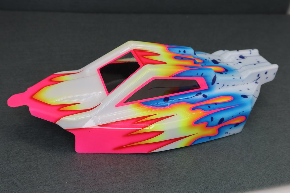 Rons Reserve Custom Airbrush Painted Body Associated B7 B7d B7.1 B7.1d 2wd Buggy